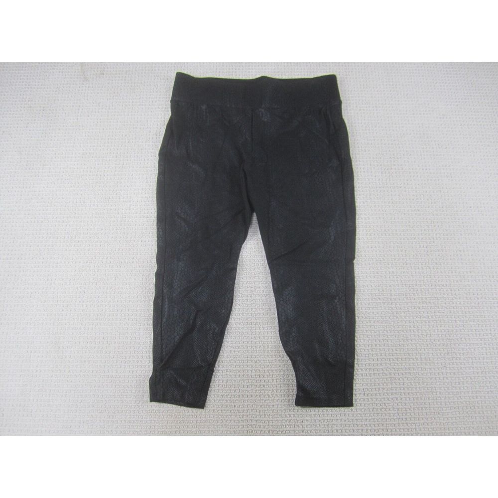 Torrid Pants Womens 1R Black Tapered Pixie Capri Length Stretch Tapered‎ Ankle